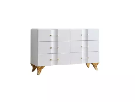 Комод rimini (fratelli barri) белый 138x82x47 см.