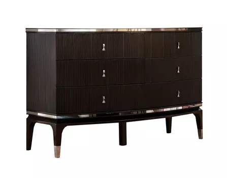 Комод rimini (fratelli barri) коричневый 136x86x49 см.