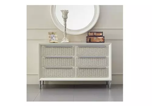 Комод roma (fratelli barri) белый 135x85x47 см.