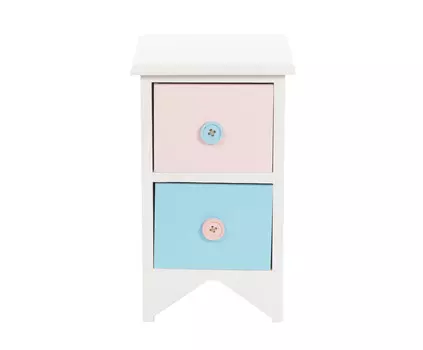 Комод sienna (to4rooms) мультиколор 25x42x25 см.