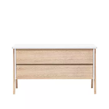 Комод сканди (leset) белый 110x62x45 см.