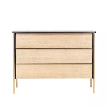 Комод сканди (leset) бежевый 110x82x45 см.