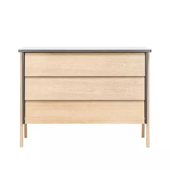 Комод сканди (leset) серый 110x82x45 см.