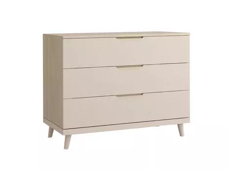 Комод сканди (r-home) бежевый 100x80x50 см.