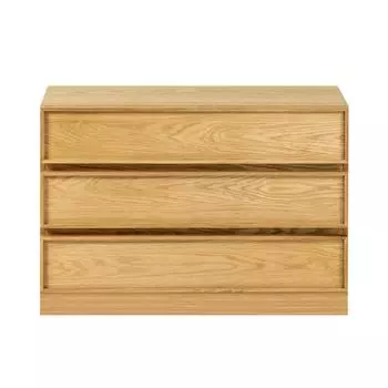 Комод taiana arkit (la forma) коричневый 112x34x69 см.