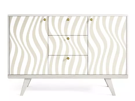 Комод thimon (the idea) бежевый 120x82x40 см.