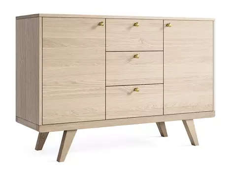 Комод thimon (the idea) бежевый 120x82x40 см.