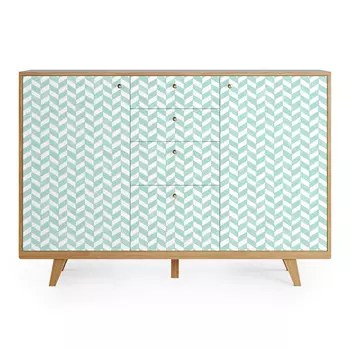 Комод thimon (the idea) зеленый 157x108x40 см.