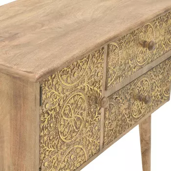 Комод (to4rooms) золотой 88x77x45 см.