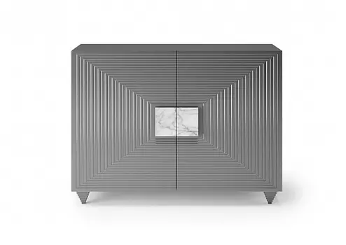 Комод trento cube (ambicioni) серый 120.0x90.0x40.0 см.