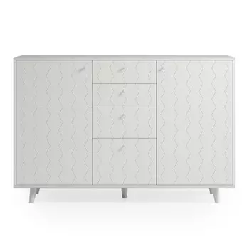 Комод twin (the idea) серый 157x104x40 см.