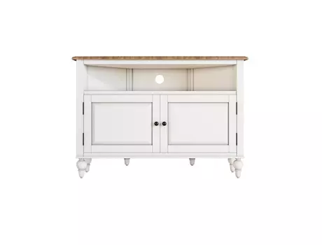 Комод угловой odri (etg-home) белый 100x70x45 см.