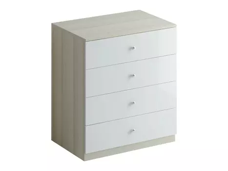 Комод uno (ogogo) белый 80x89x52 см.