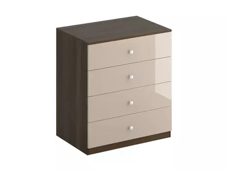 Комод uno (ogogo) коричневый 80x89x52 см.