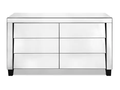 Комод verona long (zmebel) серебристый 130x75x45 см.