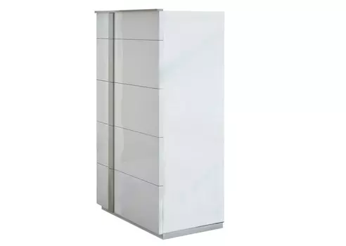 Комод вертикальный fenicia 3129 granada белый (fenicia mobiliario) белый 60x117x43 см.