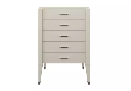 Комод высокий salerno (fratelli barri) бежевый 80x120x50 см.