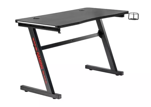 Компьютерный стол epic glow (bradexhome) черный 120x75x60 см.