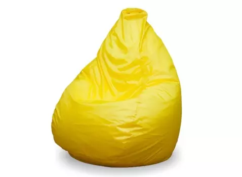 Комплект чехлов для кресла-мешка xxxl (пуффбери) желтый 150x110x100 см.