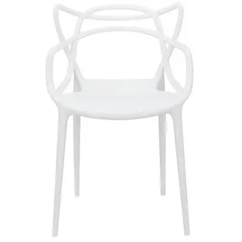 Комплект из 4-х стульев masters (bradexhome) белый 50x100 см.