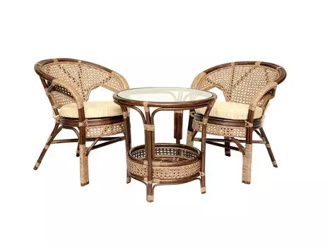 Комплект кофейный пеланги (ecogarden) коричневый 66x78x70 см.