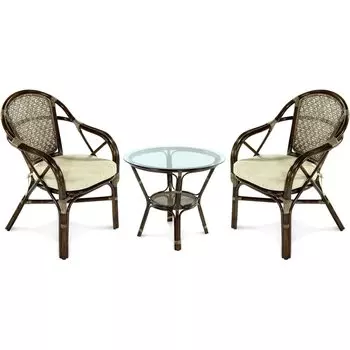 Комплект мебели ellena (bigarden) коричневый