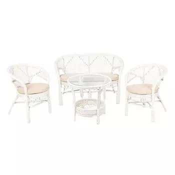 Комплект мебели пеланги (bigarden) белый