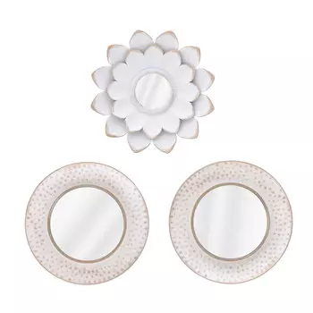 Комплект настенного декора temple (3 шт) (to4rooms) белый 2.0 см.