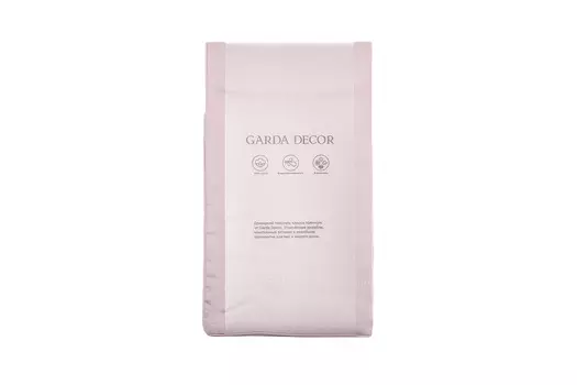 Комплект наволочек роза 70*70(2шт) (garda decor) розовый 70x70 см.