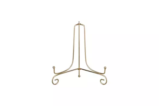 Комплект подставок для тарелок 5 шт, золото (garda decor) золотой 25x22x15 см.