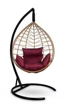 Комплект подвесных кресел alicante (2 шт) (лаура) оранжевый 110x195x110 см.