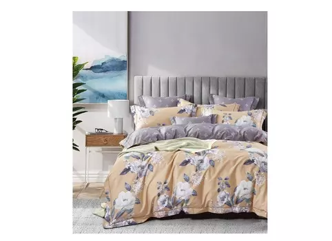 Комплект постельного белья 1462-6 (евро), 4 наволочки (asabella) мультиколор 50x5x37 см.