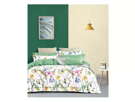 Комплект постельного белья 1476-6 (евро), 4 наволочки (asabella) мультиколор 50x5x37 см.