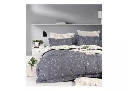 Комплект постельного белья 1485-6 (евро), 4 наволочки (asabella) мультиколор 50x5x37 см.