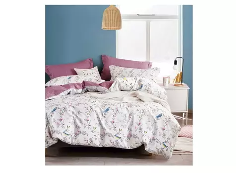 Комплект постельного белья 1496-6 (евро), 4 наволочки (asabella) мультиколор 50x5x37 см.