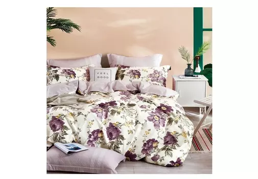 Комплект постельного белья 1503-6 (евро), 4 наволочки (asabella) мультиколор 50x5x37 см.