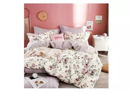 Комплект постельного белья 1505-6 (евро), 4 наволочки (asabella) мультиколор 50x5x37 см.