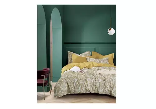 Комплект постельного белья 1560-6 (евро), 4 наволочки (asabella) желтый 50x5x37 см.