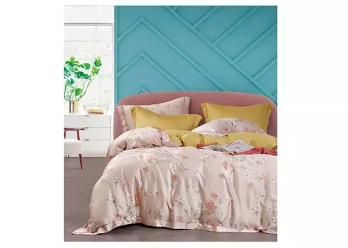 Комплект постельного белья 1628-6 (евро), 4 наволочки (asabella) мультиколор 50x5x37 см.
