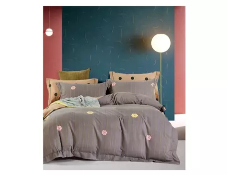 Комплект постельного белья 1669-6 (евро), 4 наволочки (asabella) мультиколор 50x5x37 см.