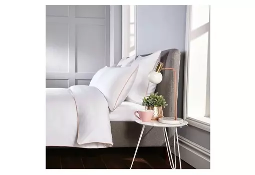 Комплект постельного белья (1,5-спальный) chic rose (elhomme) белый 43x10x32 см.