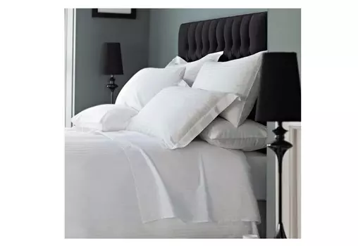 Комплект постельного белья (1,5-спальный) el stripe №1 (elhomme) белый 43x10x32 см.