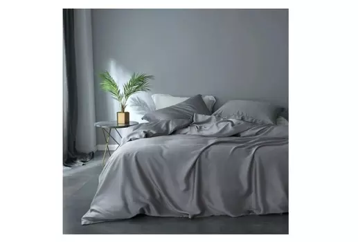 Комплект постельного белья (1,5-спальный) gently grey (elhomme) серый 43x10x32 см.