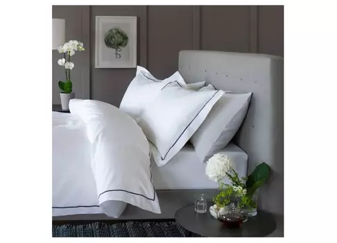 Комплект постельного белья intimate line blue 1,5 спальный (elhomme) белый 43x10x32 см.