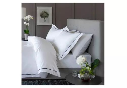 Комплект постельного белья (2-спальный) intimate line blue (elhomme) белый 43x10x32 см.