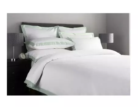 Комплект постельного белья (2-спальный) mint diamond (elhomme) белый 43x10x32 см.