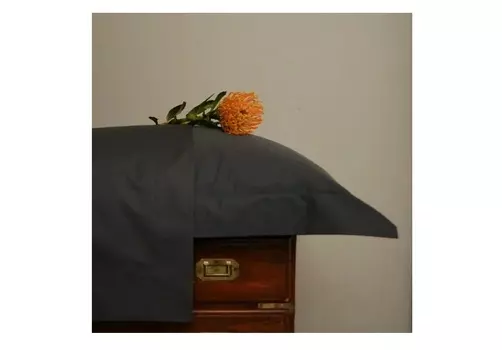 Комплект постельного белья (2-спальный) pure black (elhomme) черный 43x10x32 см.