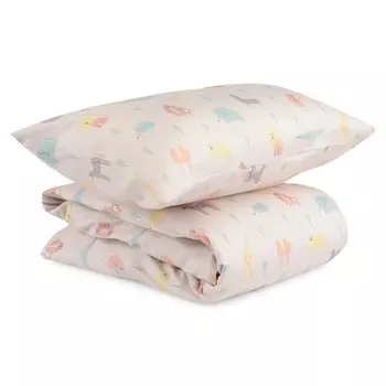 Комплект постельного белья animalia world 150*200 (tkano) мультиколор 150x200 см.