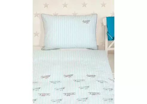 Комплект постельного белья aviator (luxberry) серый 150x210 см.