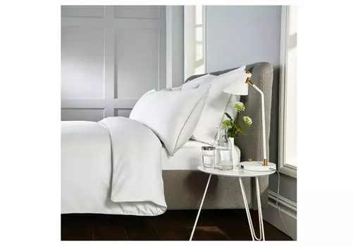 Комплект постельного белья (евро) chic mint (elhomme) белый 43x10x32 см.